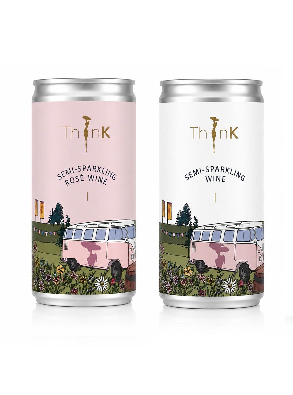 Mixed Organic Prosecco & Sparkling Rosé Cans x 24
