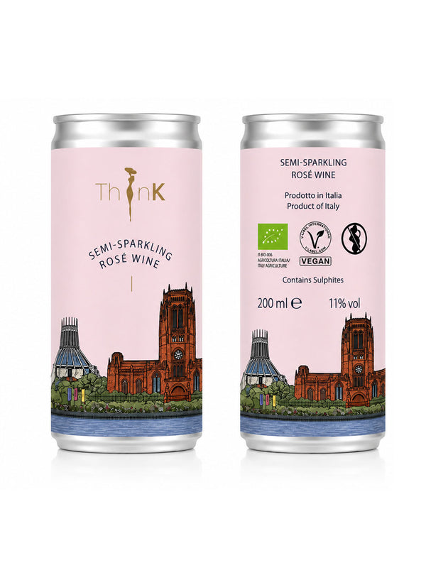 Organic Sparkling Rosé Can x 12
